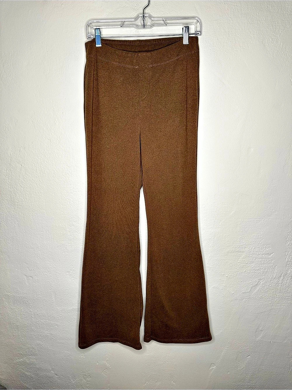 IRIS Highrise Brown Flare Pants Size Large